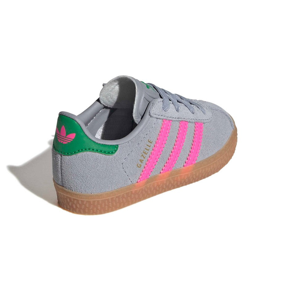 Βρεφικά Sneakers Γκρι - adidas Originals Gazelle Comfort Closure