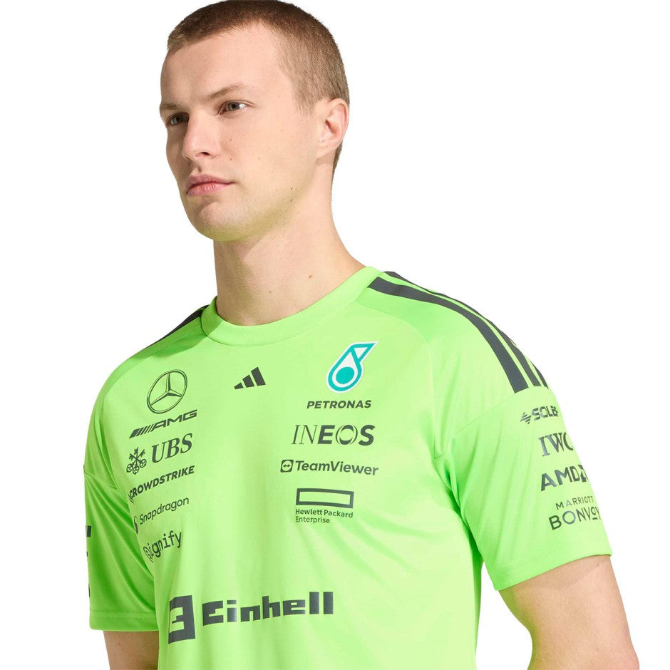 Ανδρική Κοντομάνικη Μπλούζα Πράσινη - adidas Performance Mercedes-AMG Petronas Formula One Team