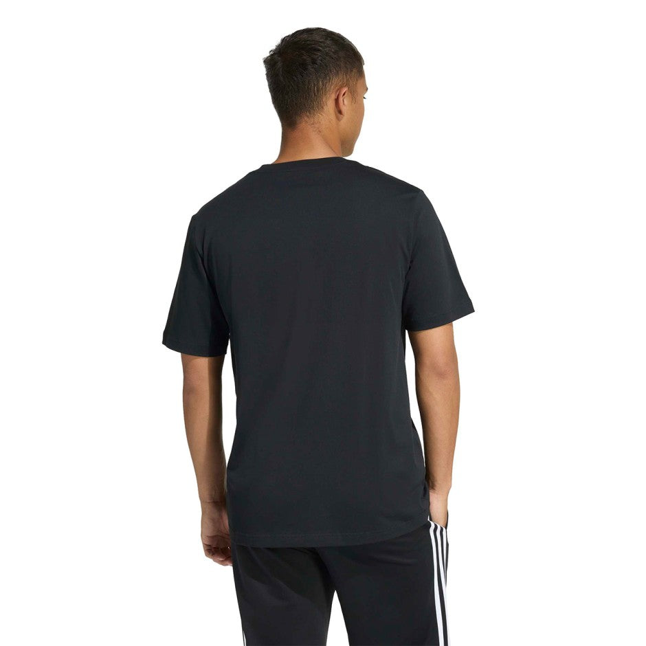 Ανδρική Κοντομάνικη Μπλούζα Μαύρη - adidas Sportswear Collegiate