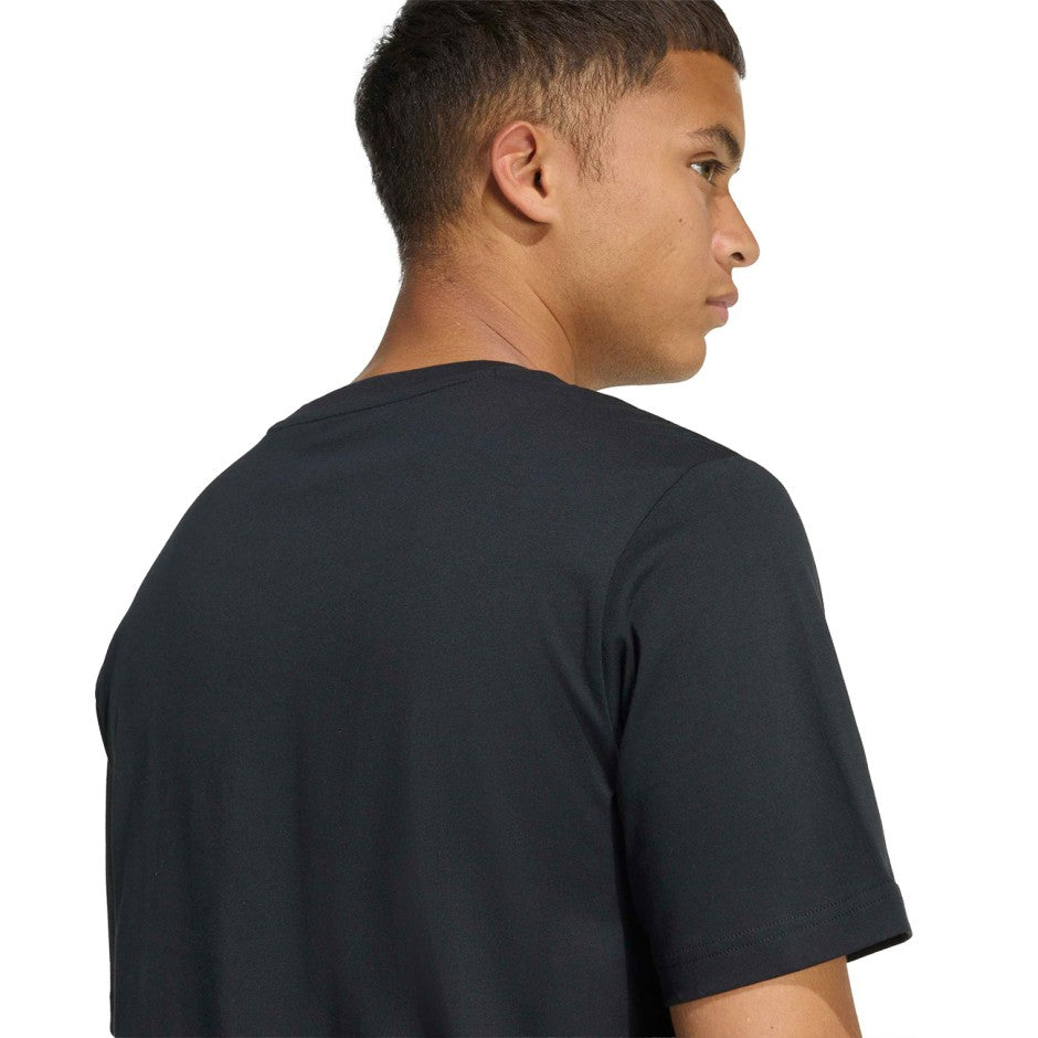 Ανδρική Κοντομάνικη Μπλούζα Μαύρη - adidas Sportswear Collegiate