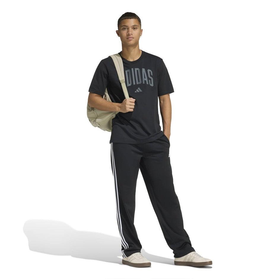 Ανδρική Κοντομάνικη Μπλούζα Μαύρη - adidas Sportswear Collegiate