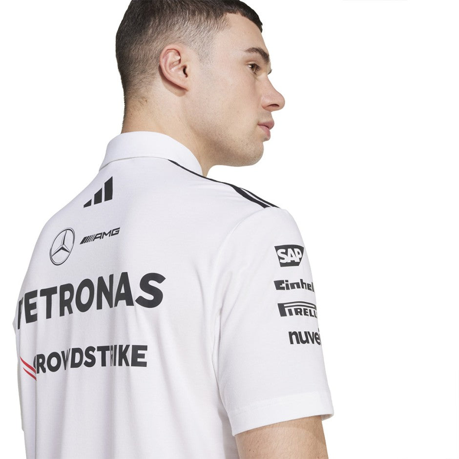 Ανδρική Μπλούζα Πόλο Λευκή - adidas Performance Mercedes-AMG Petronas Formula One Team