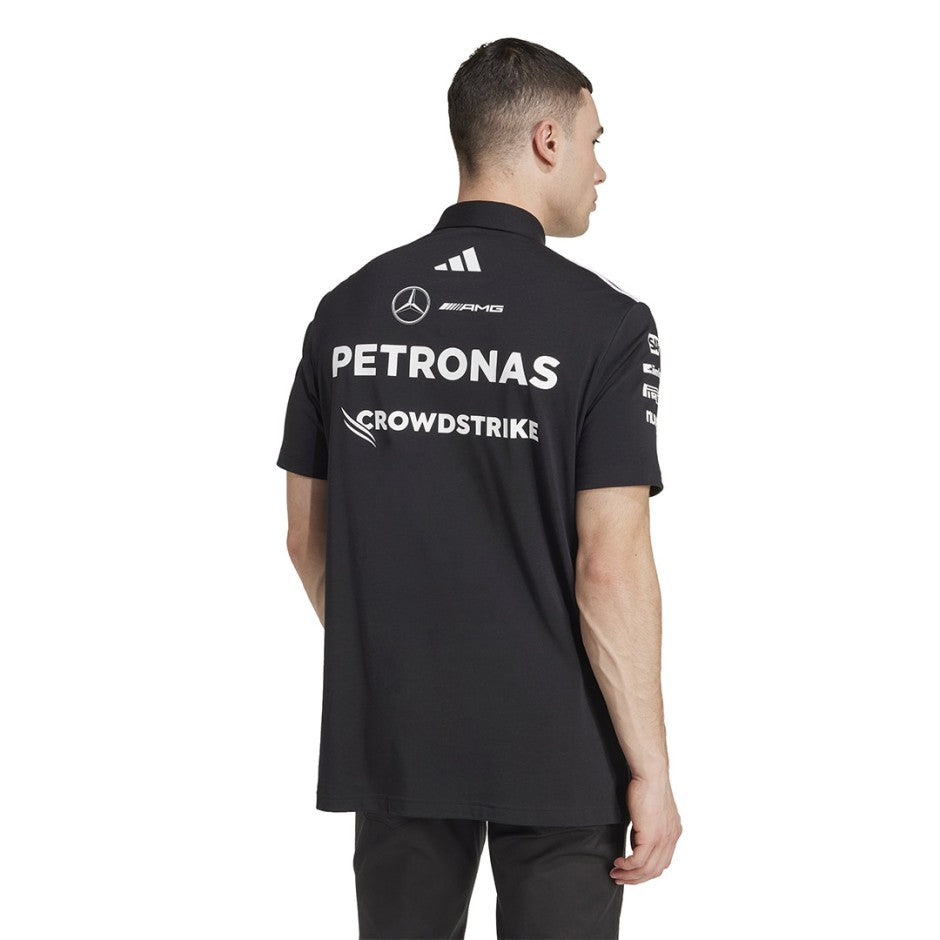 Ανδρική Μπλούζα Πόλο Μαύρη - adidas Performance Mercedes-AMG Petronas Formula One Team