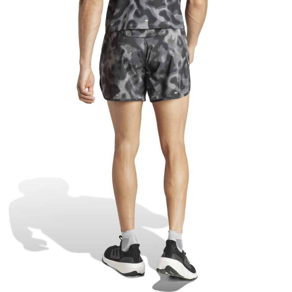 Ανδρικό Σορτς για Τρέξιμο Ανθρακί - adidas Performance Own The Run 3-Stripes