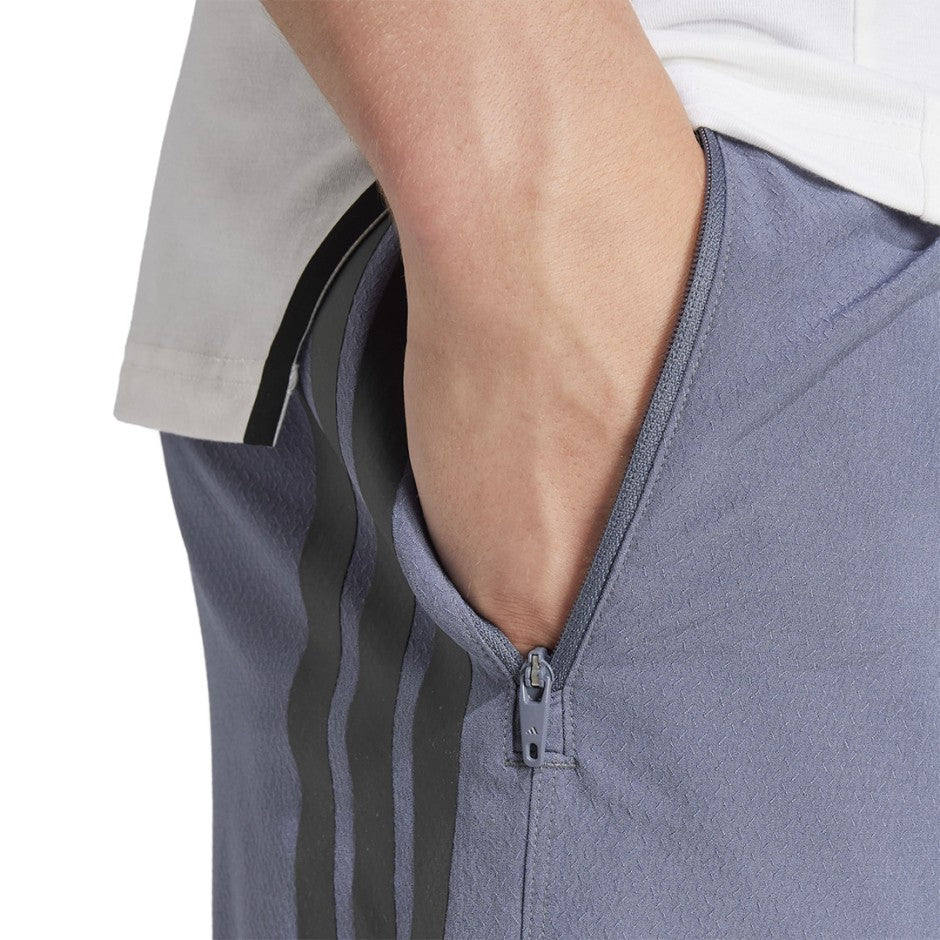 Ανδρικό Σορτς Προπόνησης Ανθρακί - adidas Performance Power 3-Stripes