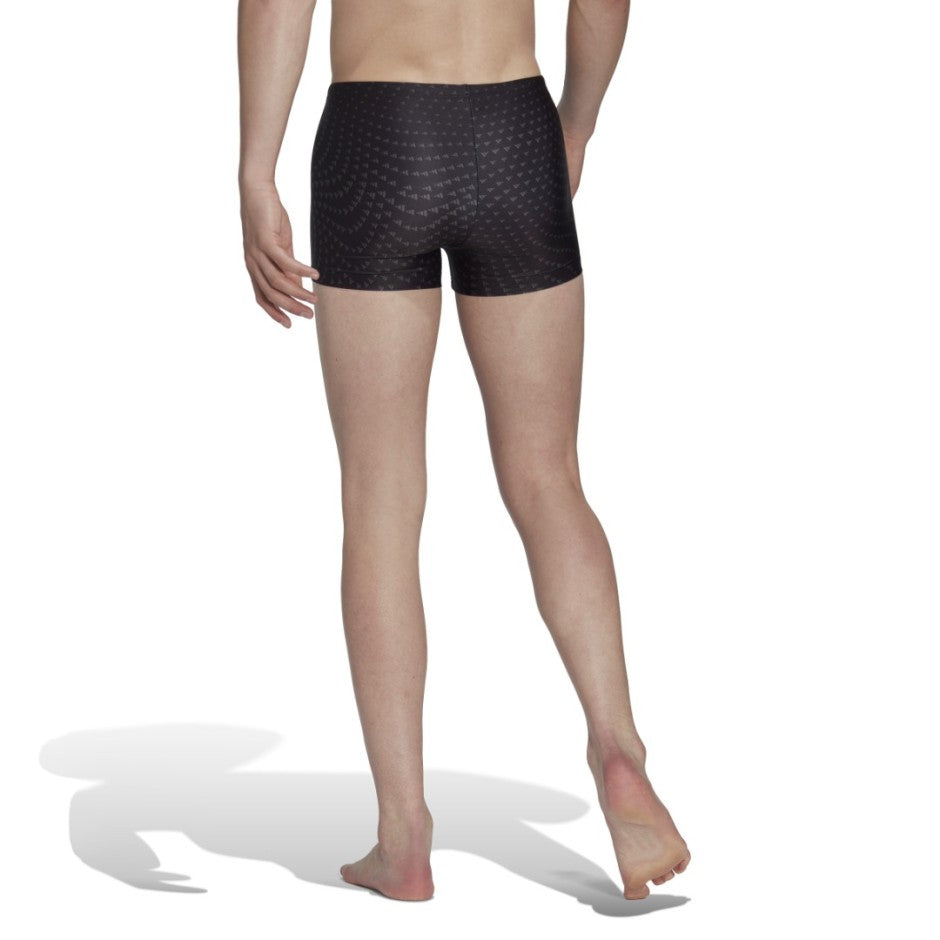adidas Performance ALLOVER GRAPHIC SWIM BOXER Μαύρο