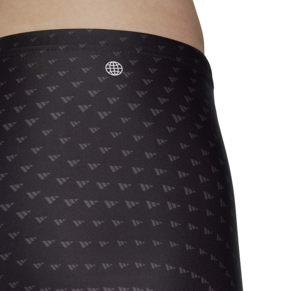 adidas Performance ALLOVER GRAPHIC SWIM BOXER Μαύρο