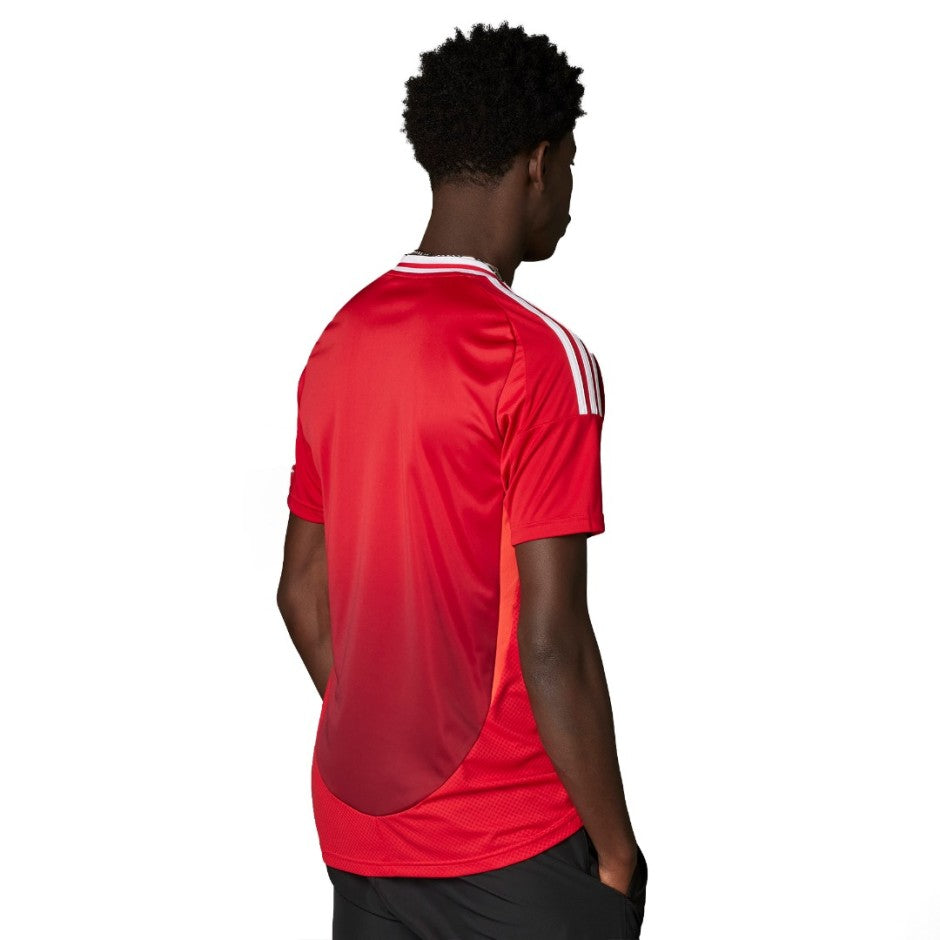 Ανδρική Εμφάνιση Ποδοσφαίρου Κόκκινη - adidas Performance Manchester United 24/25 Home Jersey