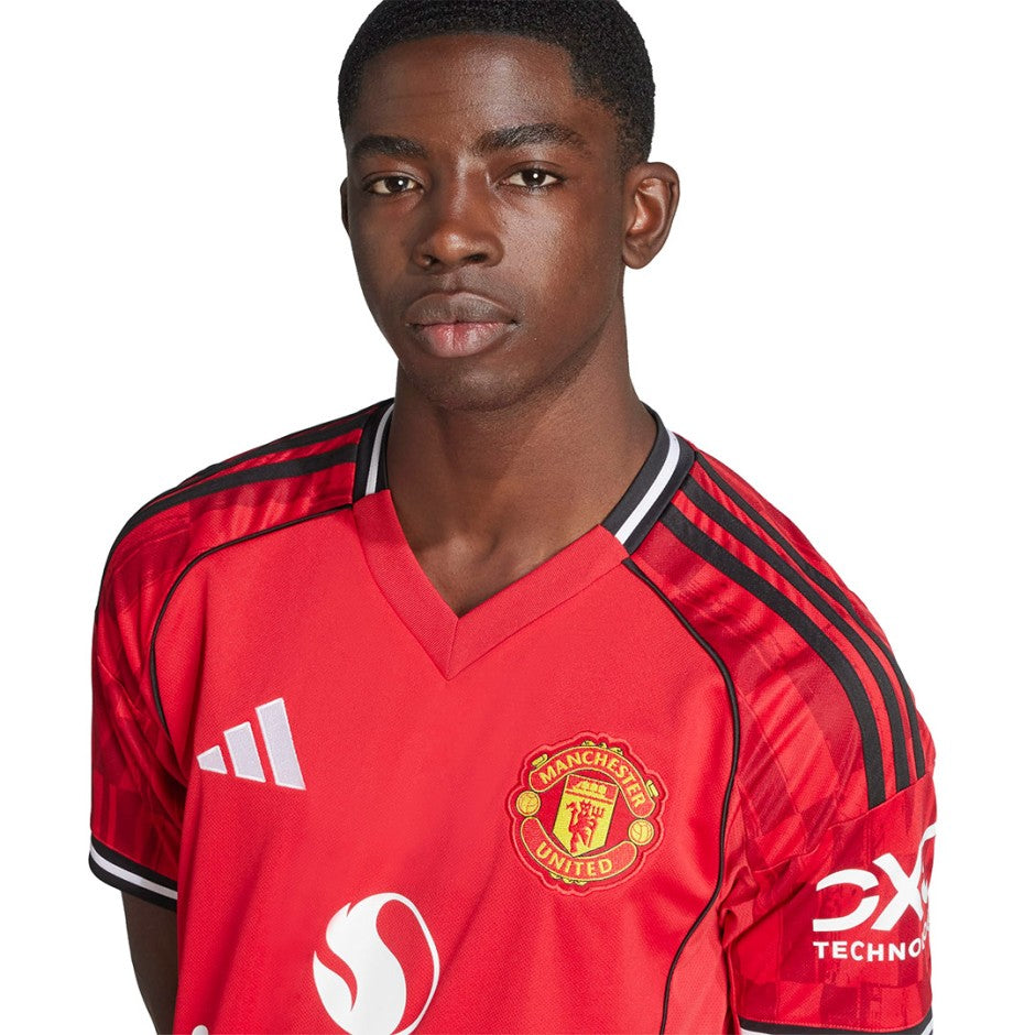 Ανδρική Εμφάνιση Ποδοσφαίρου Κόκκινη - adidas Performance Manchester United 25/26 Home Jersey