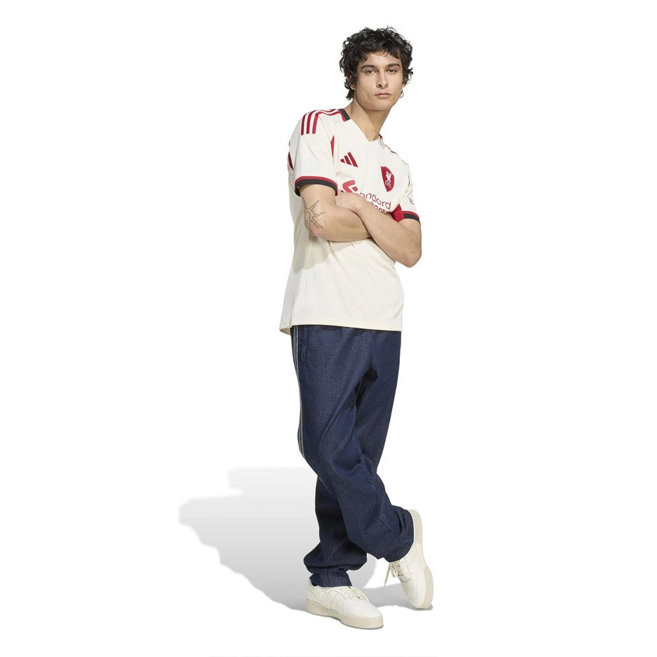 Ανδρική Εμφάνιση Ποδοσφαίρου Εκρού - adidas Performance Liverpool FC 2025/26 Away Jersey
