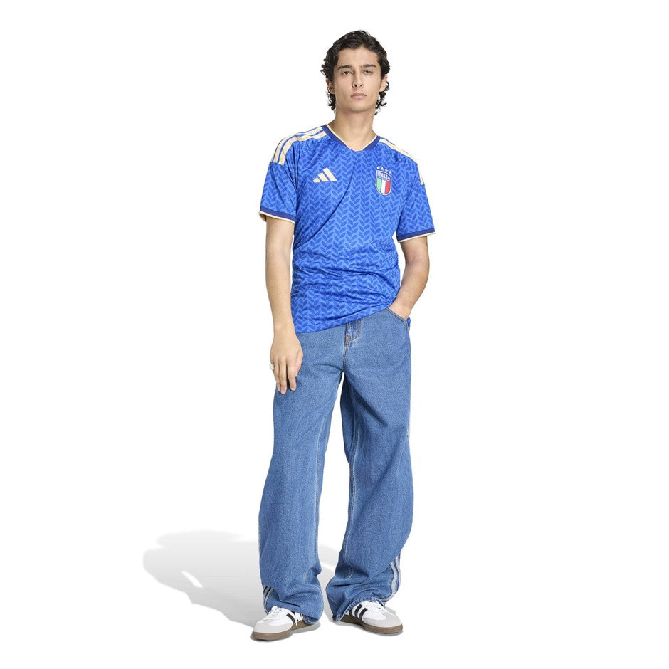 Ανδρική Εμφάνιση Ποδοσφαίρου Μπλε - adidas Performance Italy 26 Home Jersey