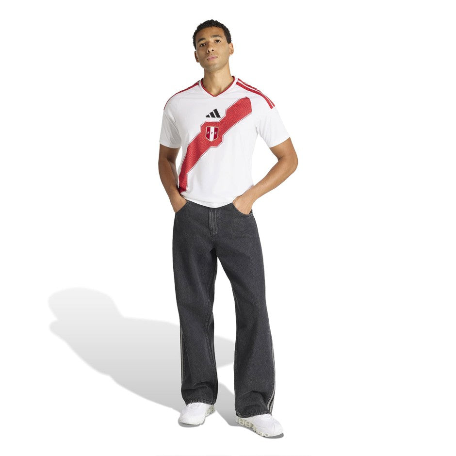 Ανδρική Εμφάνιση Ποδοσφαίρου Λευκή - adidas Performance Peru 26 Home Jersey