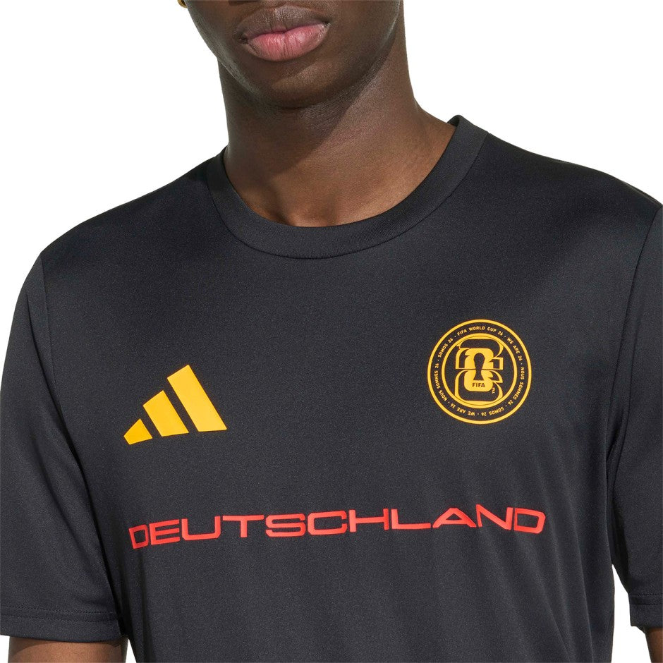 Ανδρική Φανέλα Ποδοσφαίρου Μαύρη - adidas Performance FIFA World Cup 2026 Germany