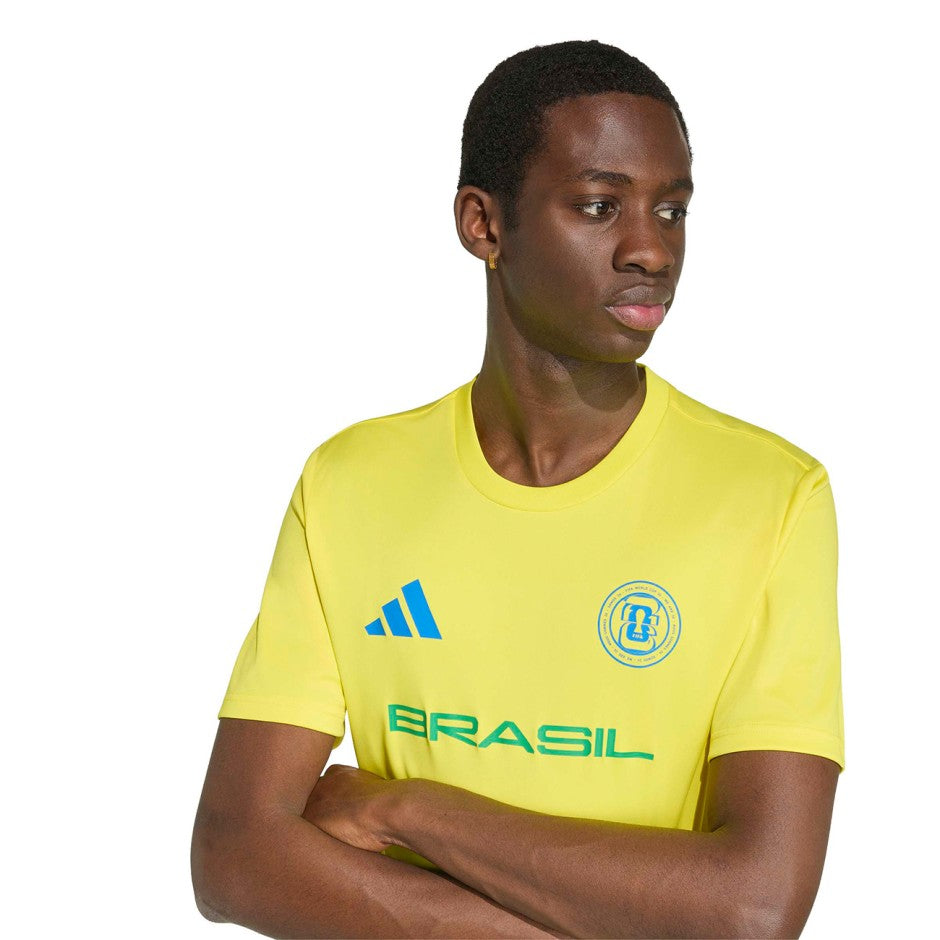 Ανδρική Φανέλα Ποδοσφαίρου Κίτρινη - adidas Performance FIFA World Cup 2026 Brazil