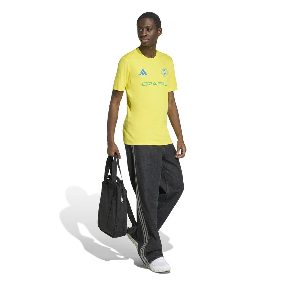 Ανδρική Φανέλα Ποδοσφαίρου Κίτρινη - adidas Performance FIFA World Cup 2026 Brazil