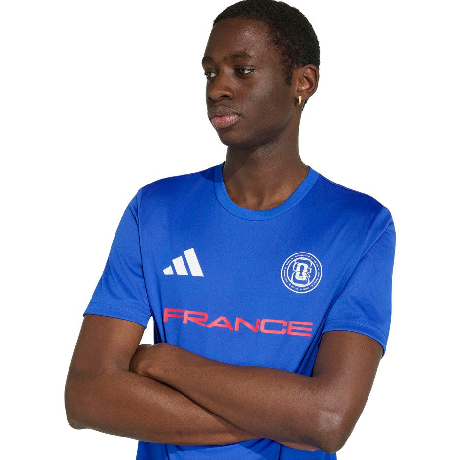 Ανδρική Φανέλα Ποδοσφαίρου Μπλε - adidas Performance FIFA World Cup 2026 France
