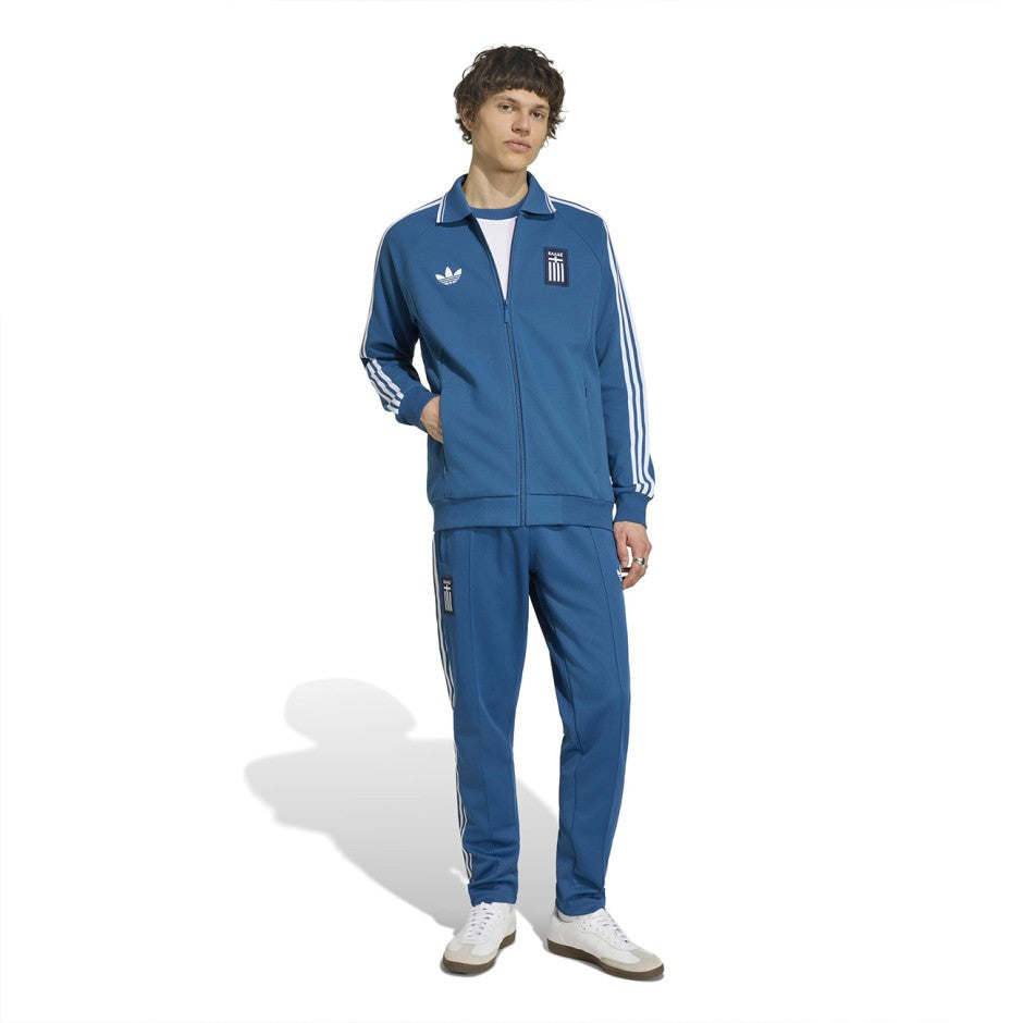 Ανδρική Ζακέτα Ποδοσφαίρου Μπλε - adidas Originals Greece Away Anthem