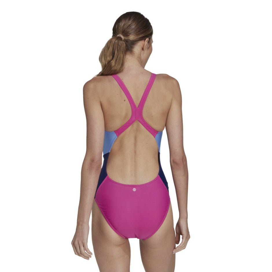 adidas Performance BADGE OF SPORT COLORBLOCK SWIMSUIT Φούξια