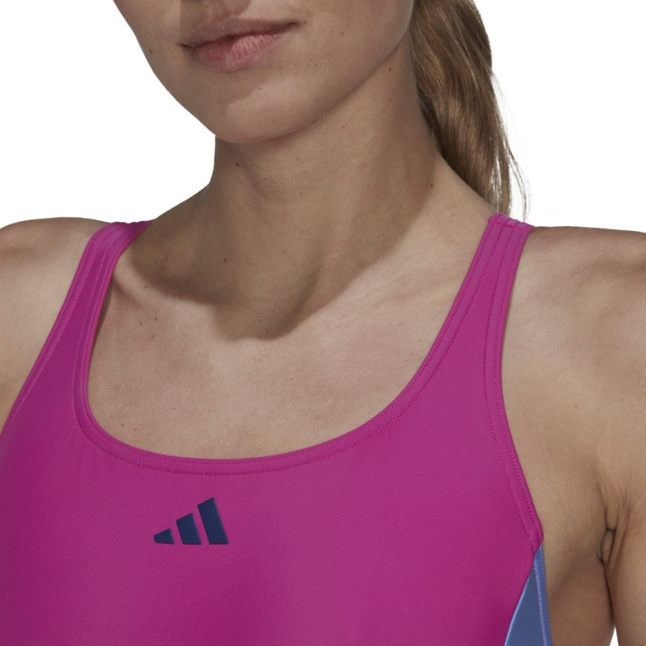 adidas Performance BADGE OF SPORT COLORBLOCK SWIMSUIT Φούξια
