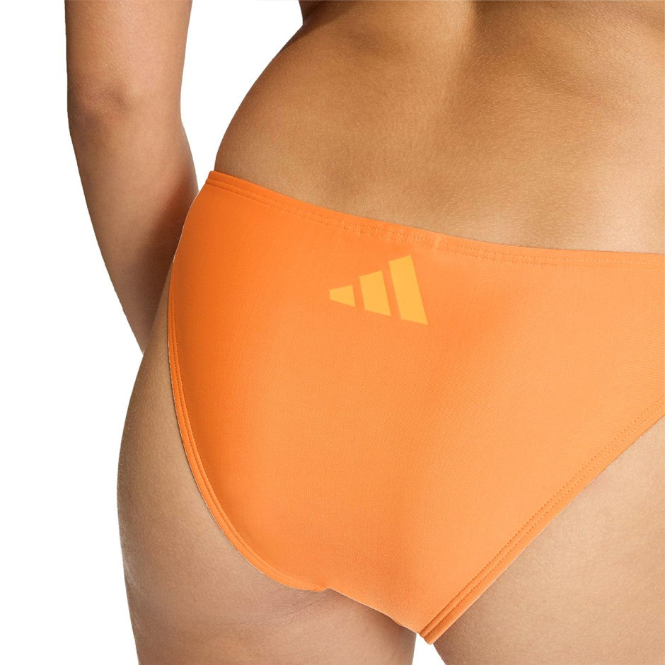 Γυναικείο Μαγιό Μπικίνι Πορτοκαλί - adidas Performance 3-Stripes V-back
