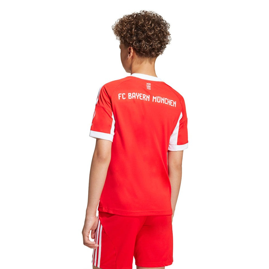 Παιδική Εμφάνιση Ποδοσφαίρου Κόκκινη - adidas Performance FC Bayern 25/26 Home Jersey