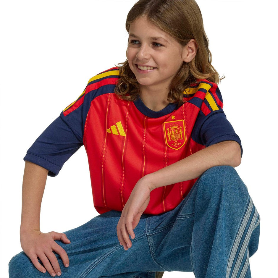 Παιδική Εμφάνιση Ποδοσφαίρου Κόκκινη - adidas Performance Spain 26 Home Jersey