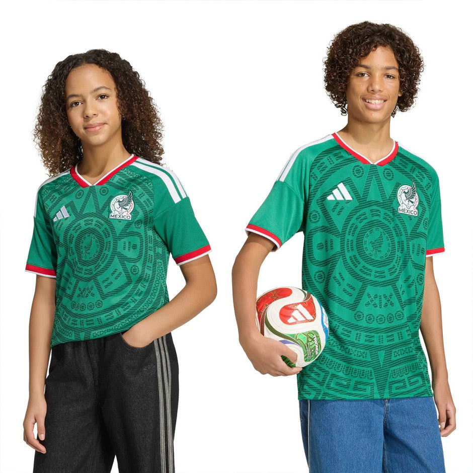 Παιδική Εμφάνιση Ποδοσφαίρου Πράσινη - adidas Performance Mexico 26 Home Jersey