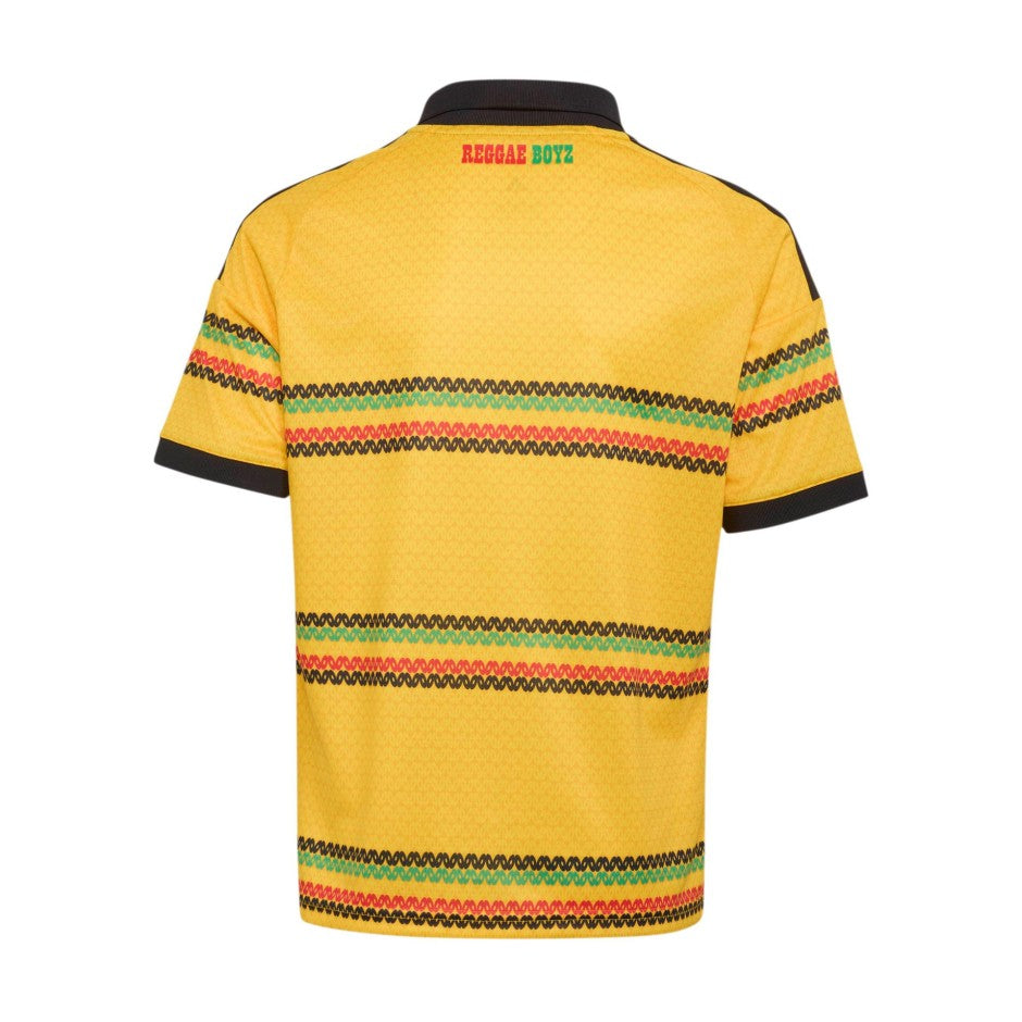 Παιδική Εμφάνιση Ποδοσφαίρου Κίτρινη - adidas Performance Jamaica 26 x Bob Marley Home Jersey