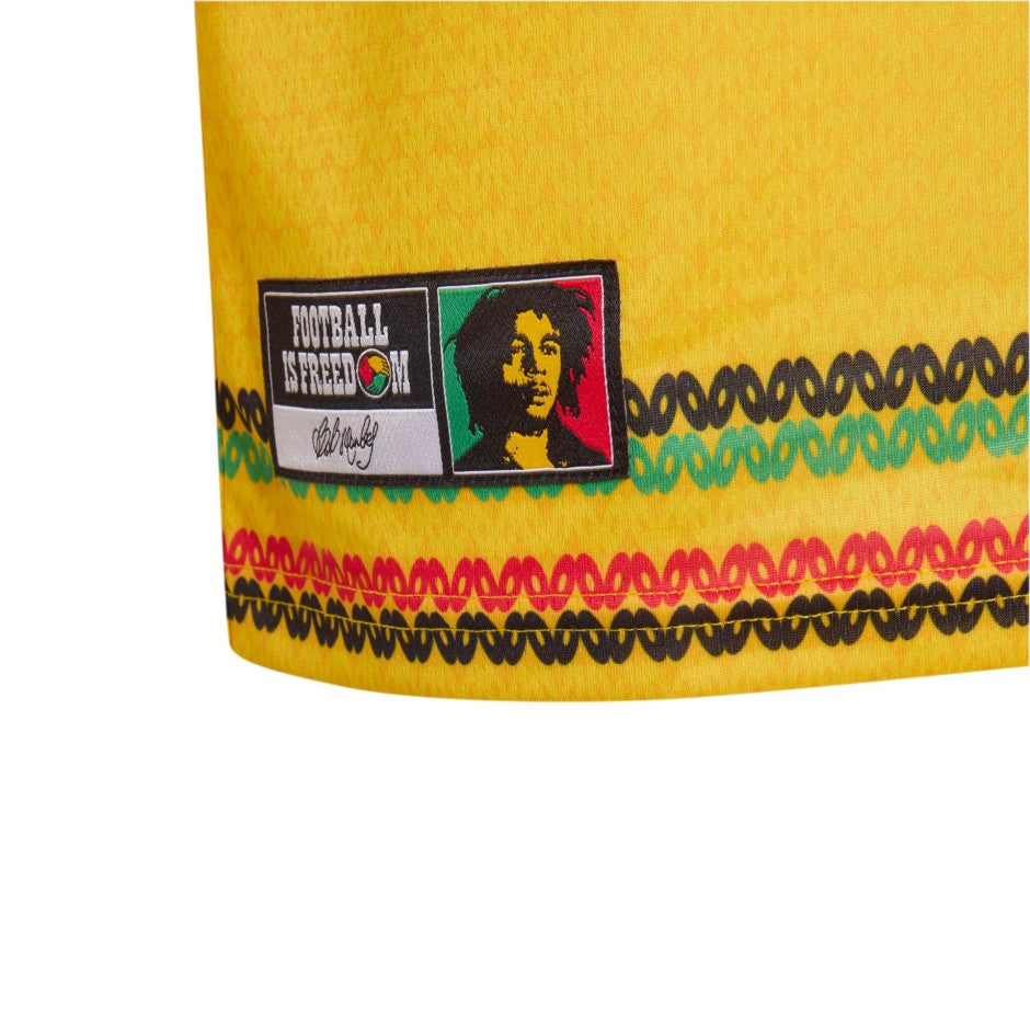 Παιδική Εμφάνιση Ποδοσφαίρου Κίτρινη - adidas Performance Jamaica 26 x Bob Marley Home Jersey
