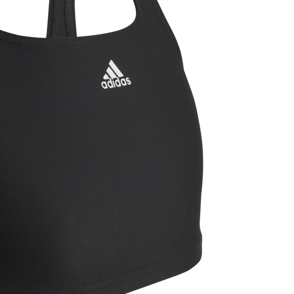 adidas Performance 3-Stripes Μαύρο - Παιδικό Μαγιό Μπικίνι