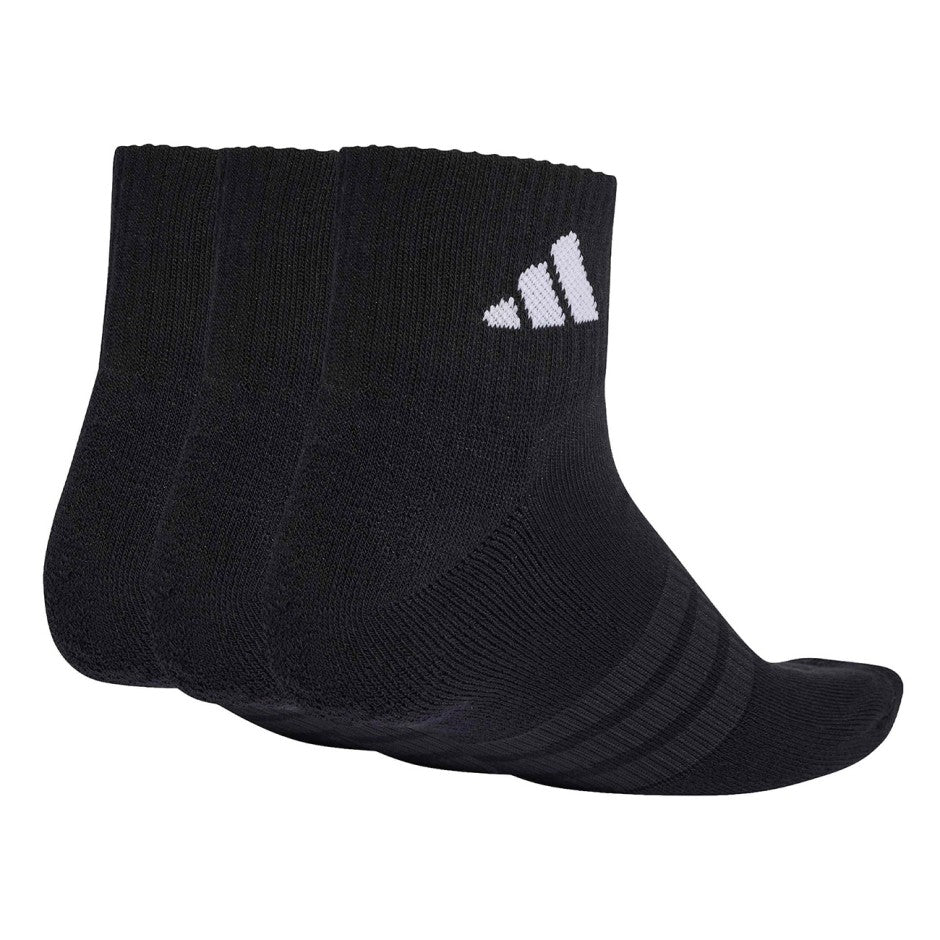 Κάλτσες Μαύρες - adidas Performance Cushioned Sportswear Ankle 3 Pairs