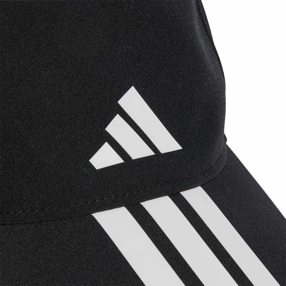 Καπέλο για Τρέξιμο Μαύρο - adidas Performance 3-Stripes CLIMAPROOF