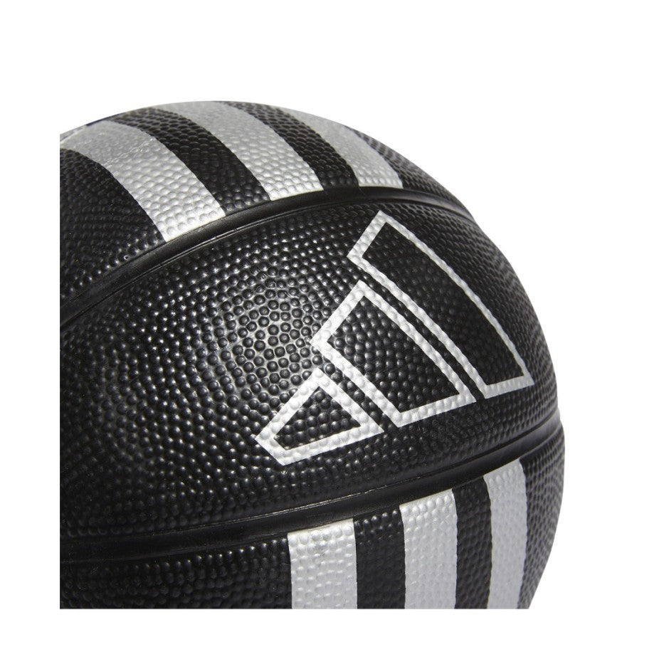 Μπάλα Μπάσκετ Μαύρη - adidas Performance 3-Stripes Rubber Mini