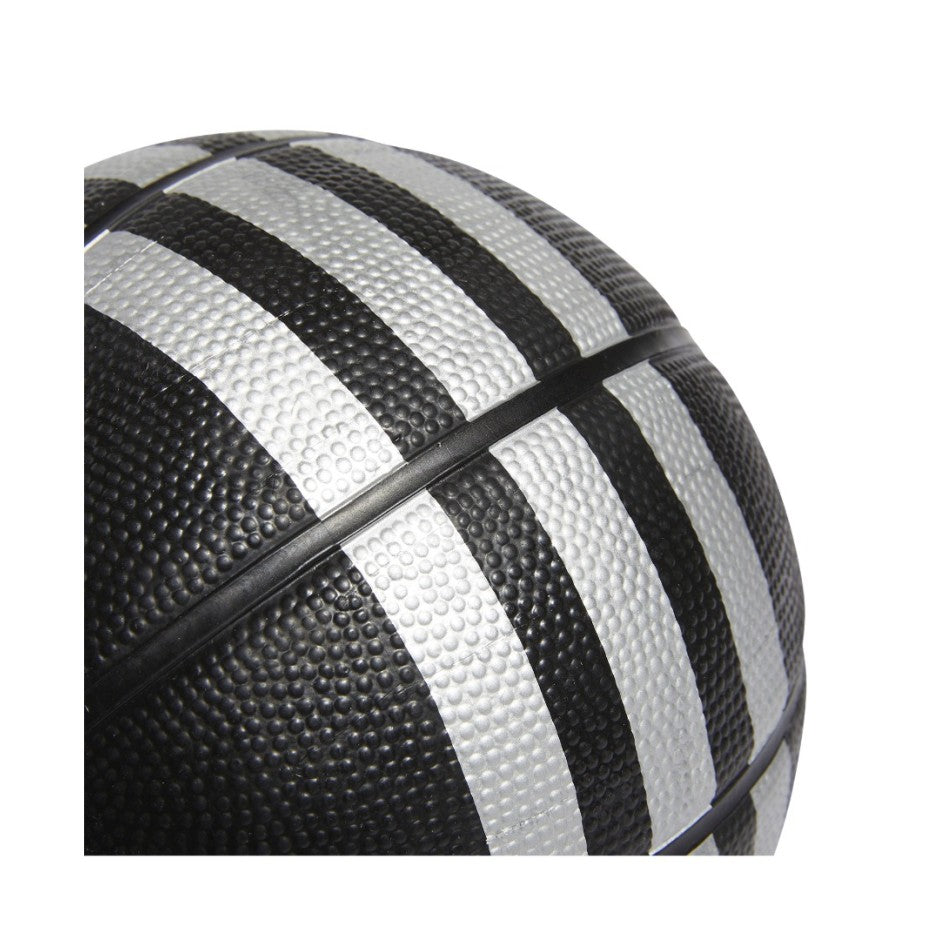 Μπάλα Μπάσκετ Μαύρη - adidas Performance 3-Stripes Rubber Mini