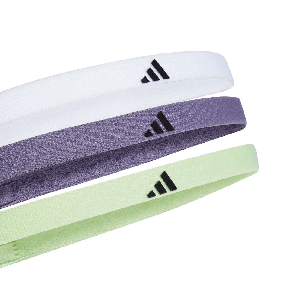 adidas Performance Ηairband 3-Pack Πολύχρωμο - Κορδέλες