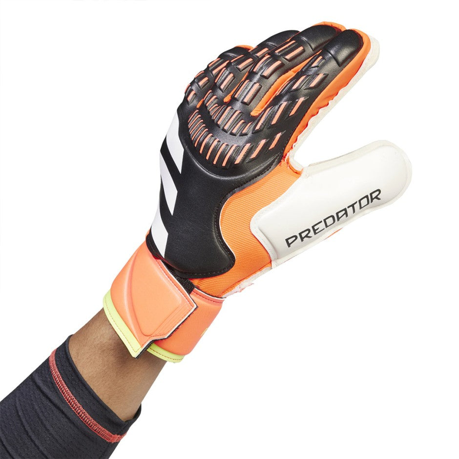 Ανδρικά Γάντια Τερματοφύλακα Μαύρα - adidas Performance Predator Match Fingersave