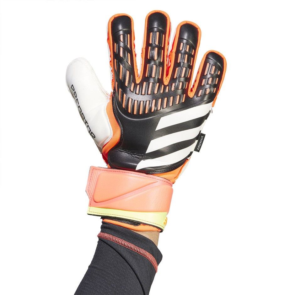 Ανδρικά Γάντια Τερματοφύλακα Μαύρα - adidas Performance Predator Match Fingersave