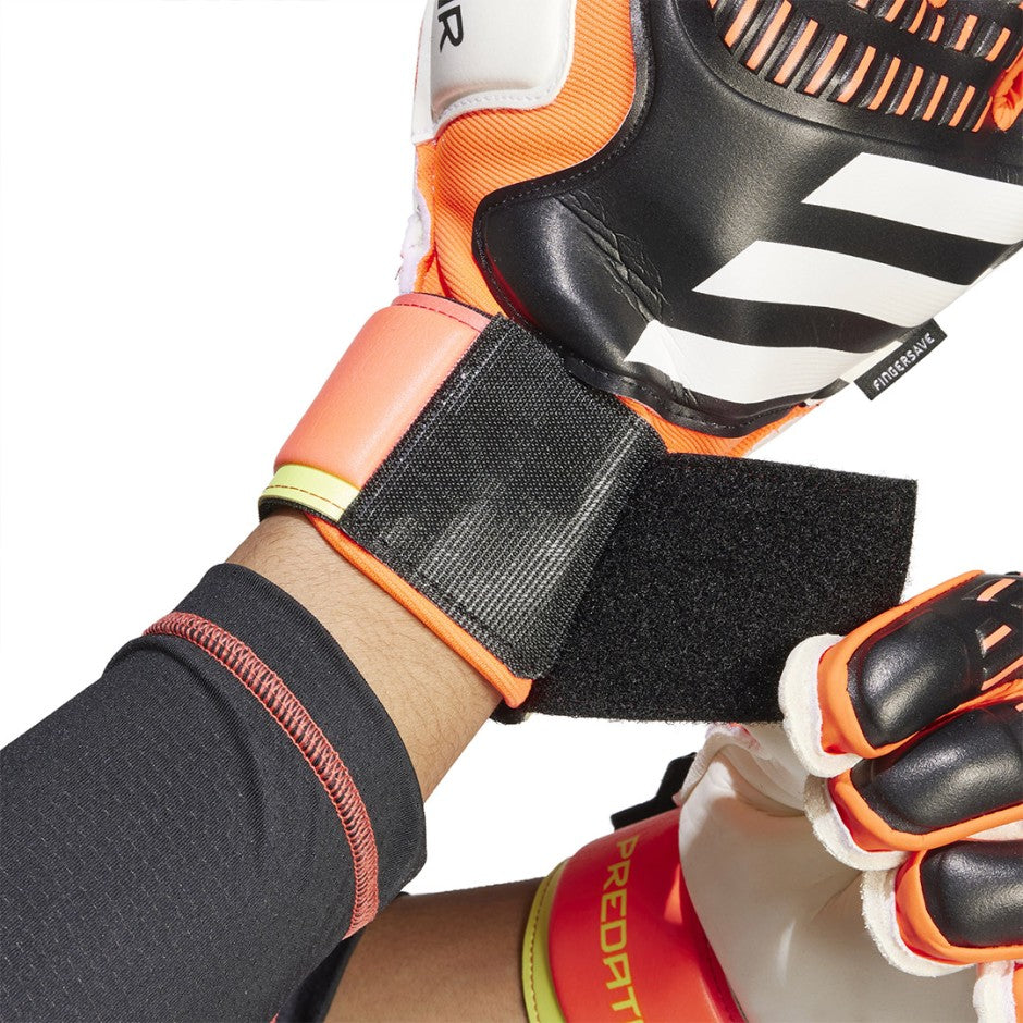 Ανδρικά Γάντια Τερματοφύλακα Μαύρα - adidas Performance Predator Match Fingersave