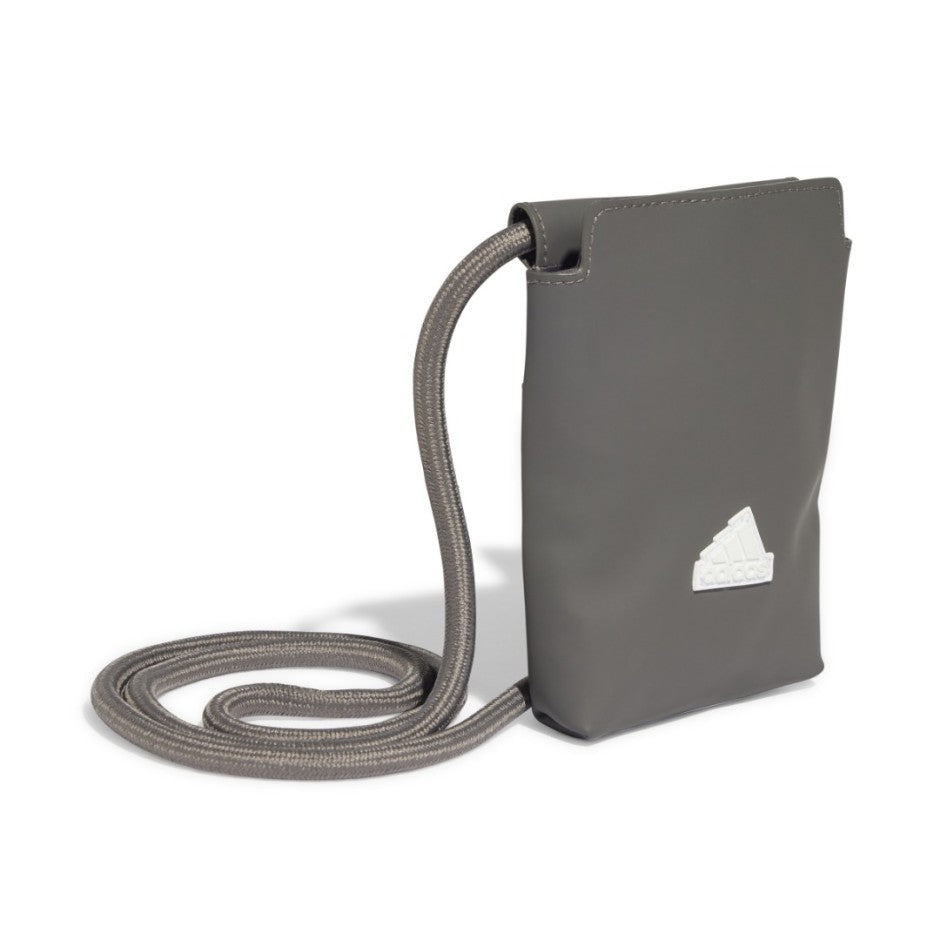 adidas Performance PU Phone Bag Ανθρακί - Γυναικείο Τσαντάκι Κινητού