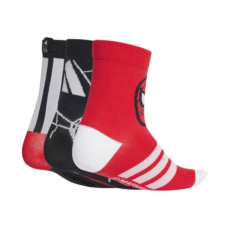 Παιδικές Κάλτσες Πολύχρωμες - adidas Performance Marvel Spider-Man Socks 3 Pairs