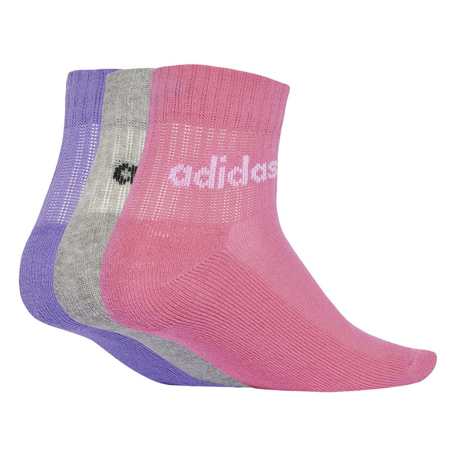 Παιδικές Κάλτσες Πολύχρωμες - adidas Performance Linear Ankle Socks 5 Pairs