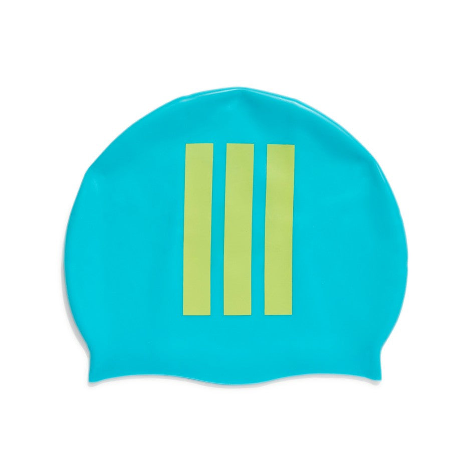 Παιδικό Σκουφάκι Κολύμβησης Σιέλ - adidas Performance 3-Stripes