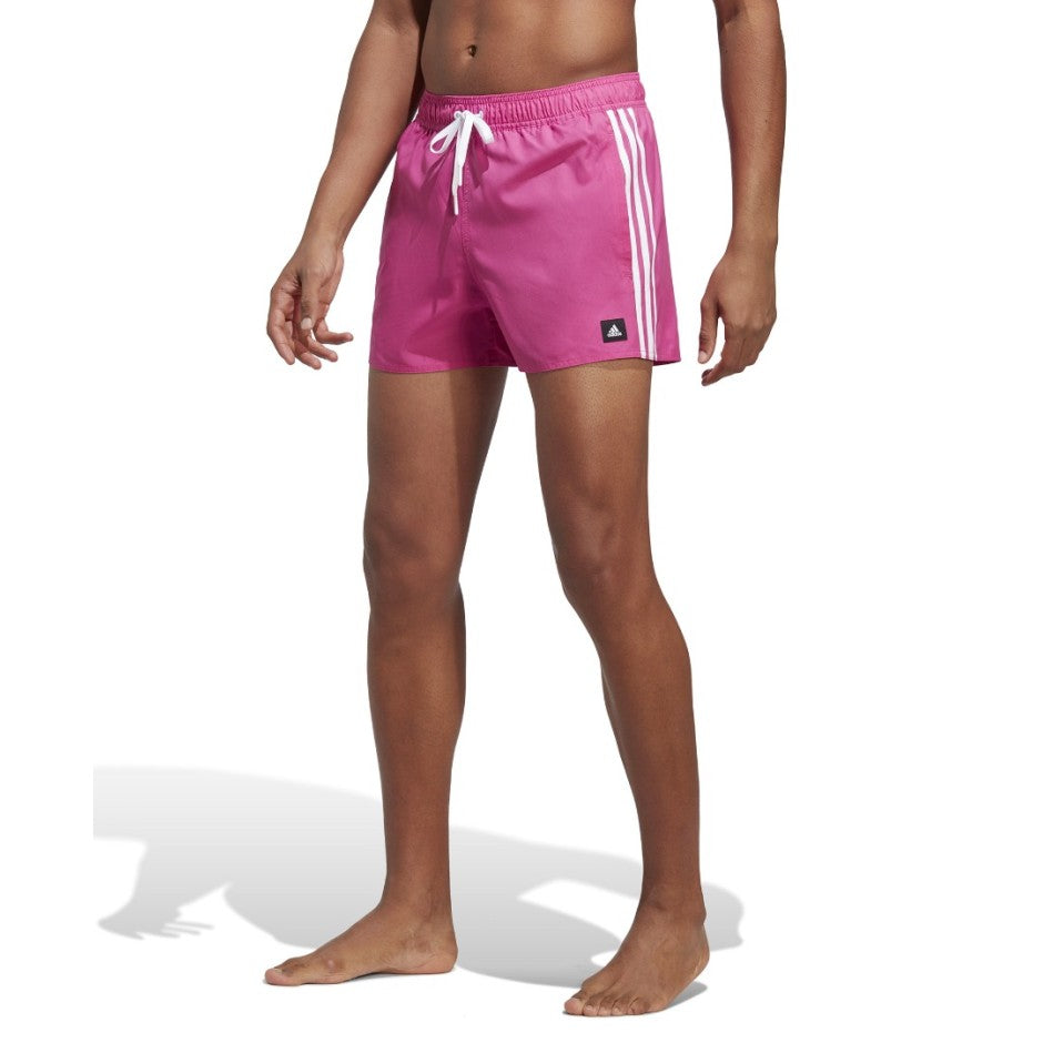 adidas Performance 3-STRIPES CLX SWIM SHORTS Φούξια