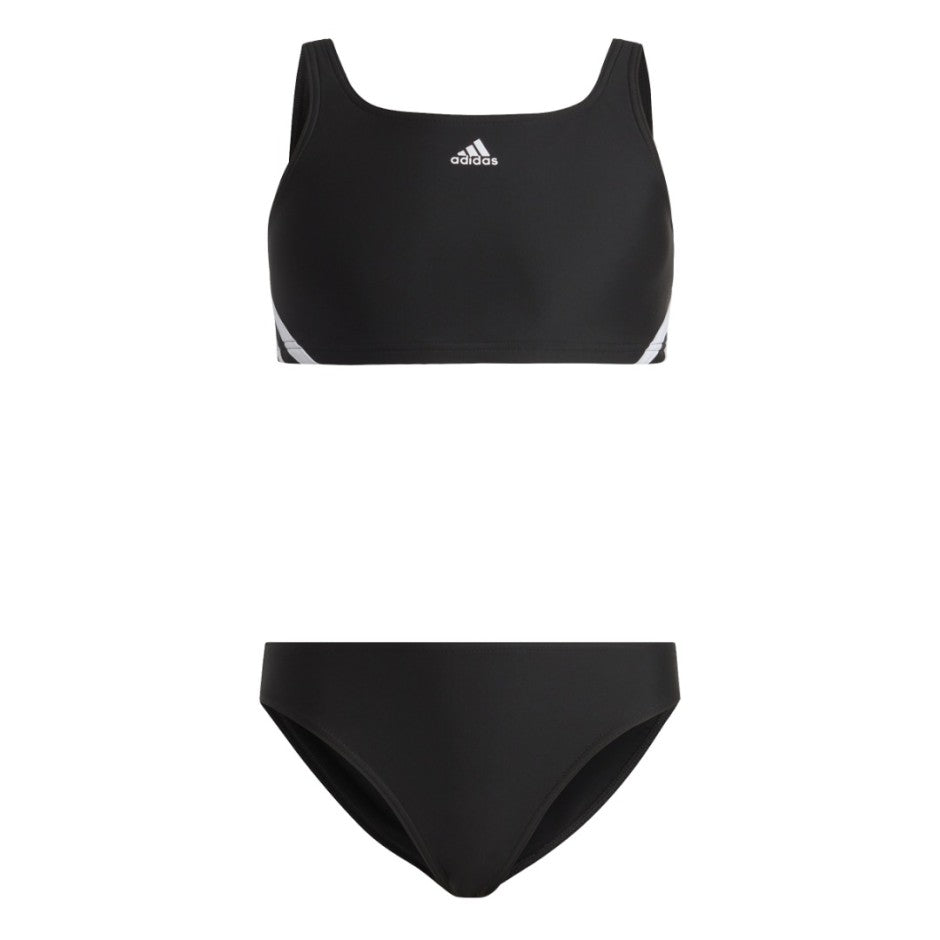 adidas Performance 3-Stripes Μαύρο - Παιδικό Μαγιό Μπικίνι