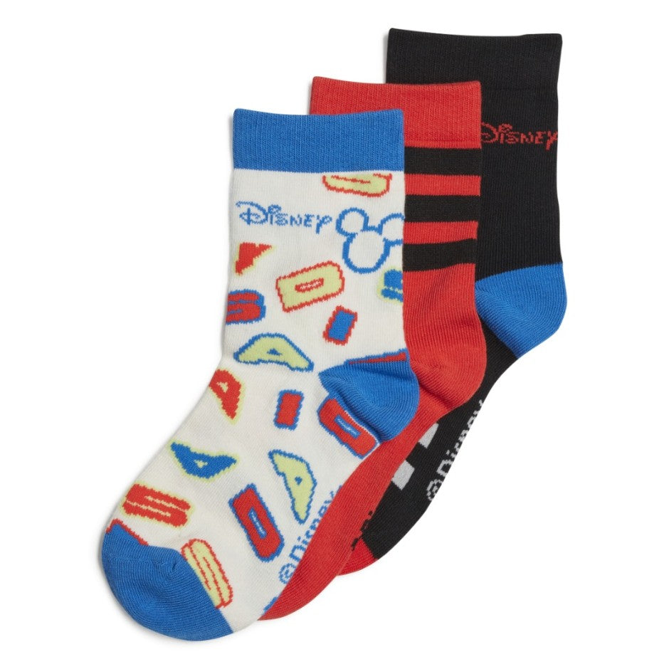 adidas Performance MICKEY MOUSE CREW SOCKS 3 PAIRS Πολύχρωμο