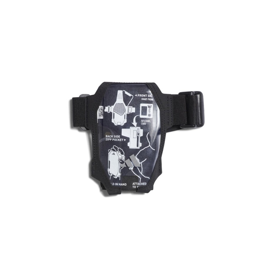 adidas Performance RUNNING TWO-WAY MOBILE HOLDER Μαύρο
