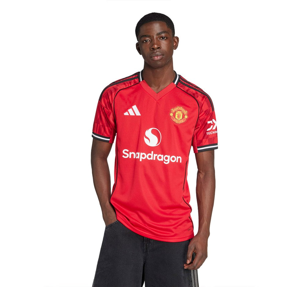 Ανδρική Εμφάνιση Ποδοσφαίρου Κόκκινη - adidas Performance Manchester United 25/26 Home Jersey
