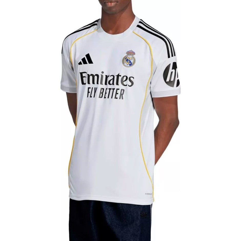 Ανδρική Εμφάνιση Ποδοσφαίρου Λευκή - adidas Performance Real Madrid 25/26 Home Jersey