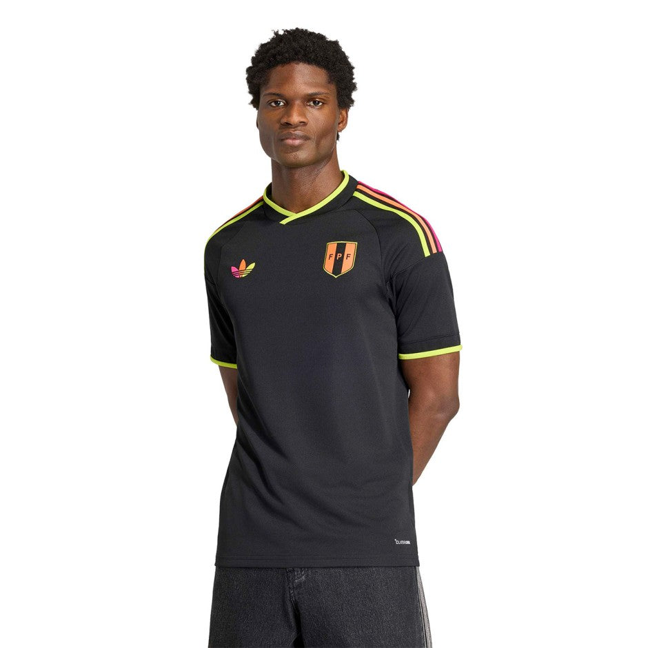 Ανδρική Εμφάνιση Ποδοσφαίρου Μαύρη - adidas Performance Peru 26 Away Jersey