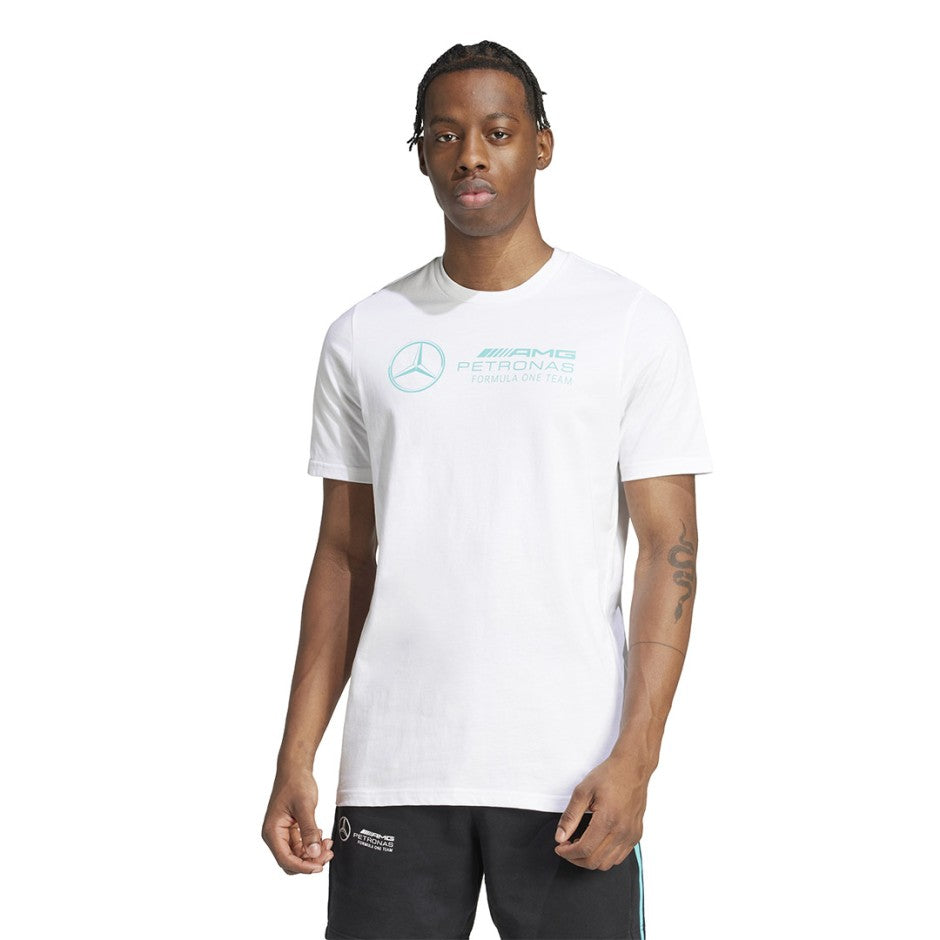 Ανδρική Κοντομάνικη Μπλούζα Λευκή - adidas Performance Mercedes-AMG Petronas Formula One Team DNA